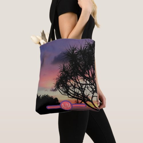 Tropical Sunset Tote Bag