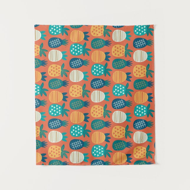 Tropical Sunsets Art Tapestry (Front)