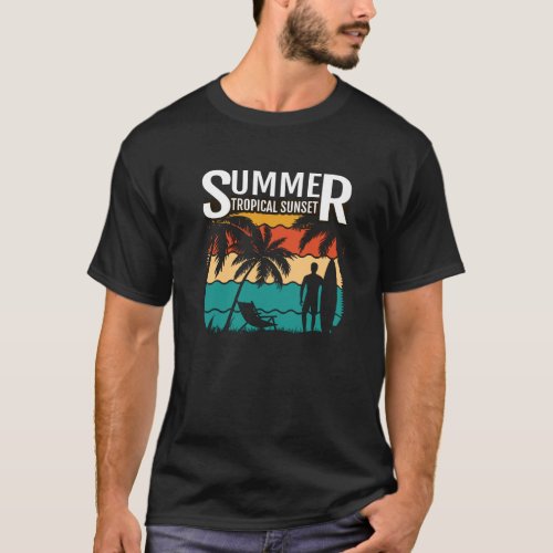 Tropical Sunsets T_Shirt