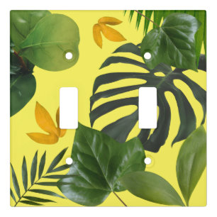 Tropical Sunshine Canopy Light Switch Cover