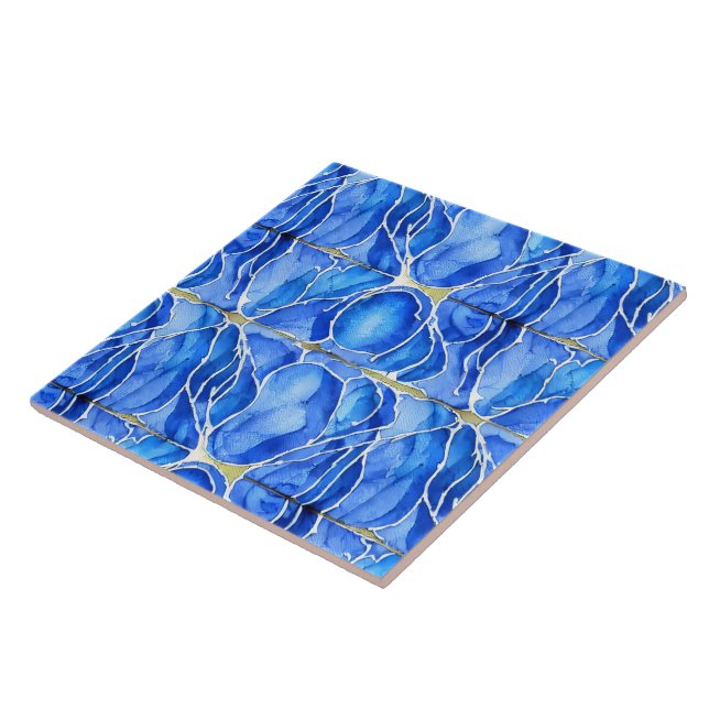 Tropical Surf & Sand - Beach Living Ceramic Tile (Side)