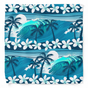 Tropical Palm Tree Bandanas & Handkerchiefs | Zazzle