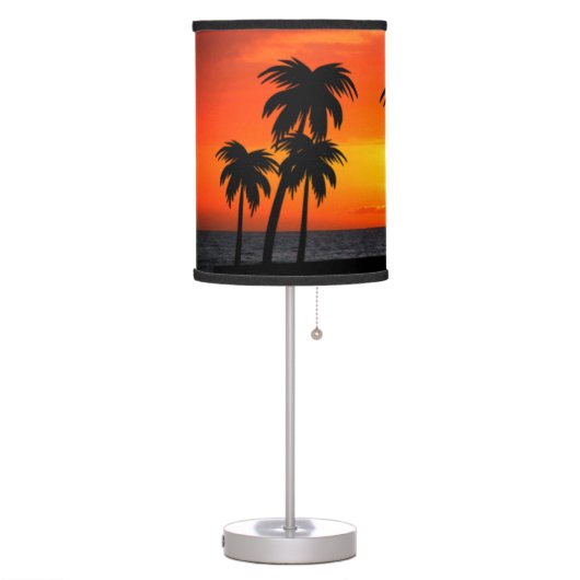 Tropical Table Lamp (Left)