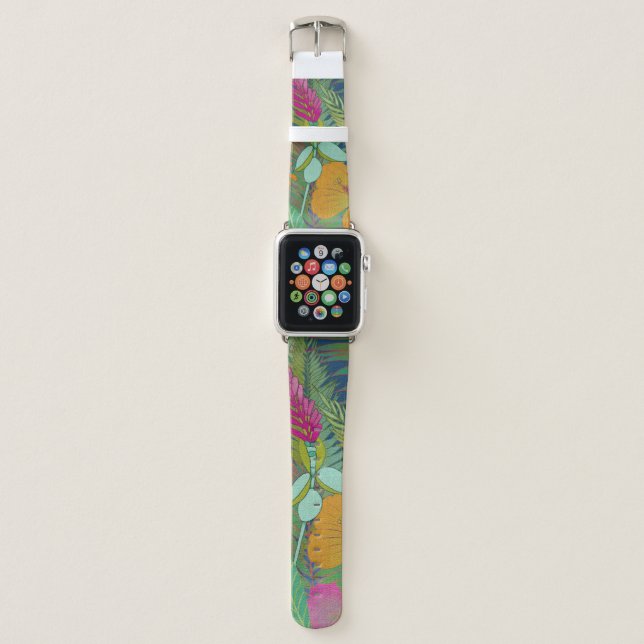Tropical Tapestry II Apple Watch Band (Front)