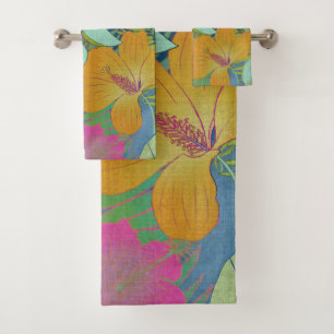 Tropical Tapestry II Bath Towel Set