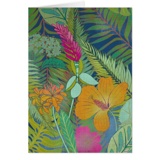 Tropical Tapestry II Cards (Front)