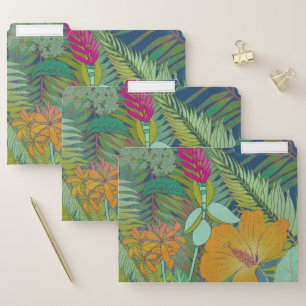 Tropical Tapestry II File Folder
