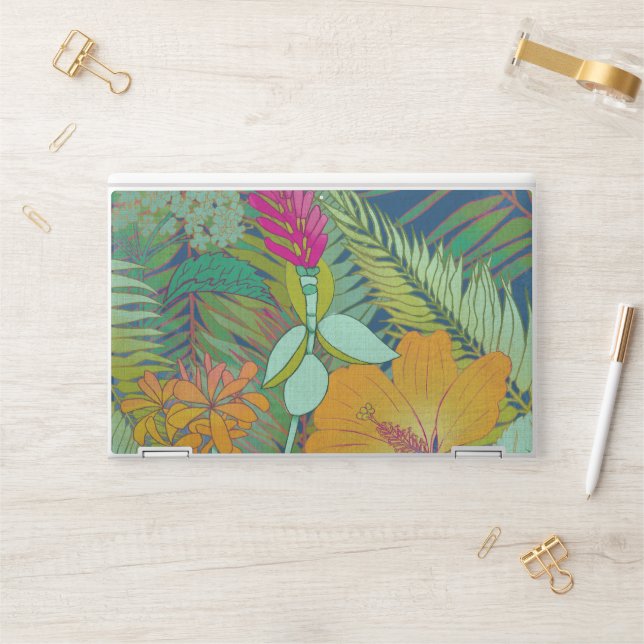 Tropical Tapestry II HP Laptop Skin (Desk)