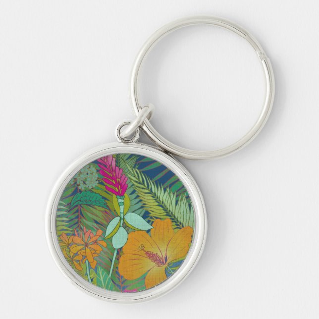 Tropical Tapestry II Keychain (Front)