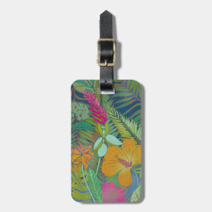 Tropical Tapestry II Luggage Tag