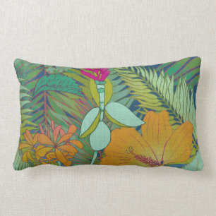 Tropical Tapestry II Lumbar Pillow