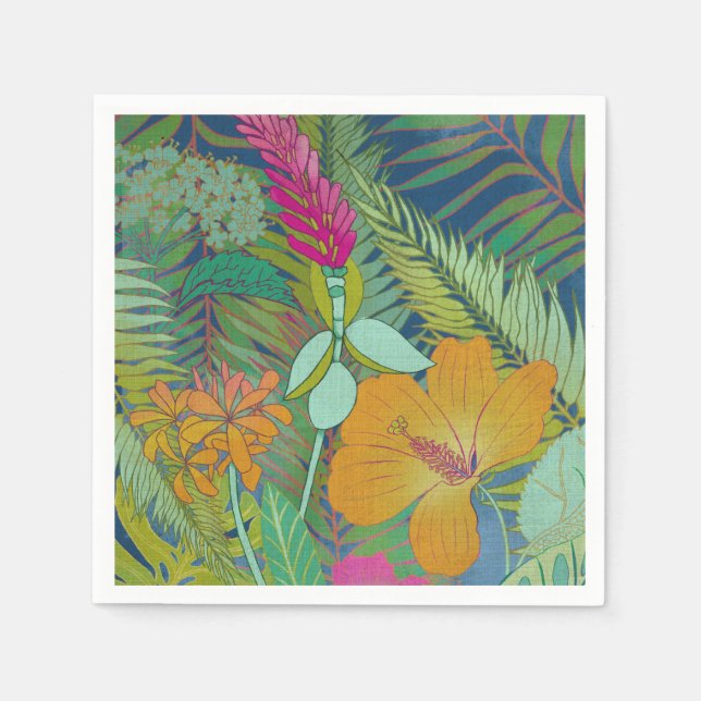 Tropical Tapestry II Napkins (Front)