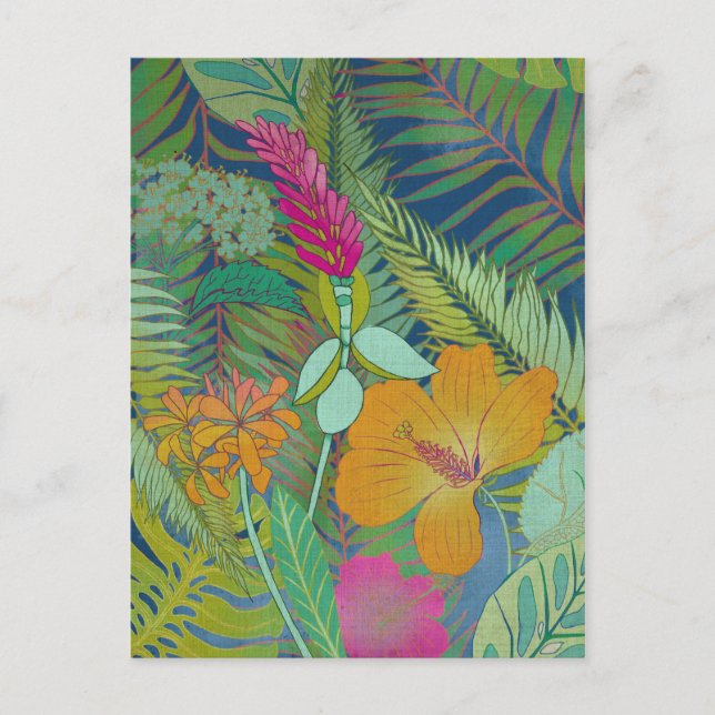 Tropical Tapestry II Postcard (Front)