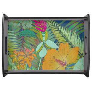 Tropical Tapestry II Serving Tray