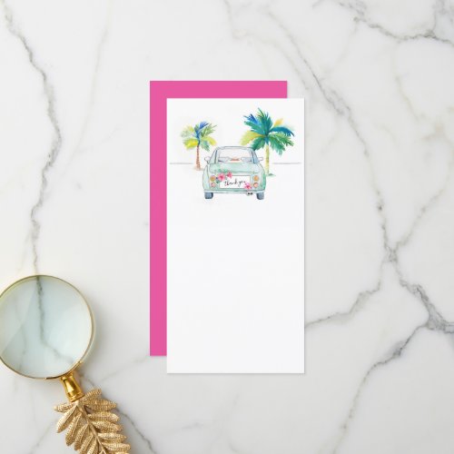 Tropical Thank You Notecards