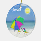 Tropical Themed Christmas Ornaments from Florida | Zazzle