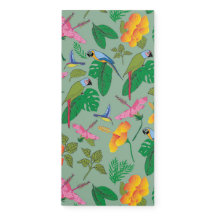 Tropical Themed Magnetic Notepad