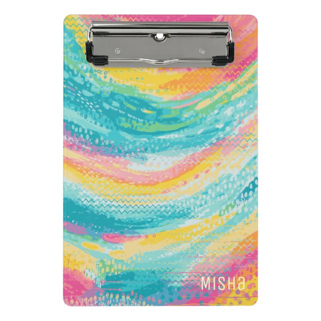 Tropical Tide Pool Dreams Mini Clipboard (Front)