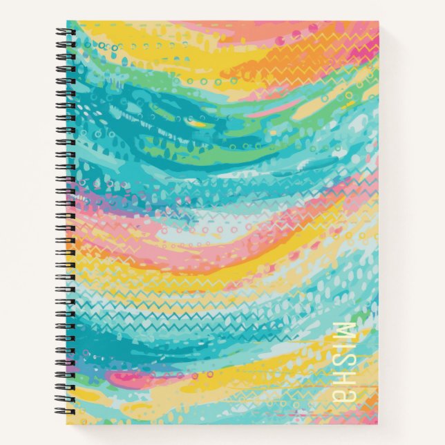 Tropical Tide Pool Dreams Notebook (Front)