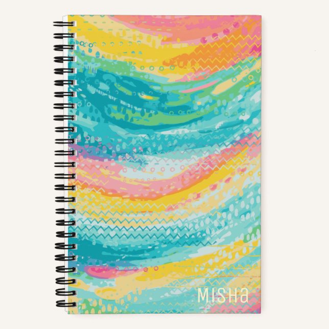 Tropical Tide Pool Dreams Notebook (Front)