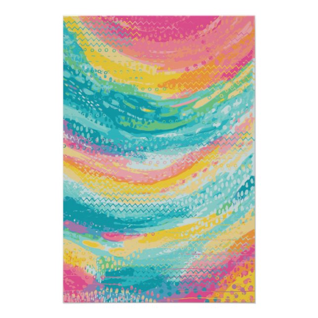 Tropical Tide Pool Dreams Poster (Front)