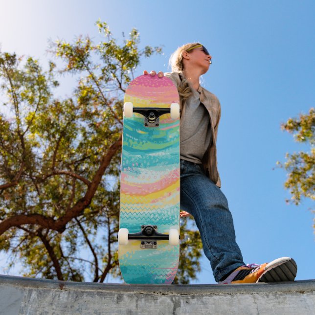 Tropical Tide Pool Dreams Skateboard (Outdoor 1)