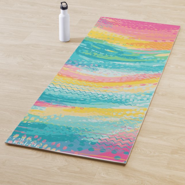 Tropical Tide Pool Dreams Yoga Mat (In Situ)
