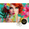 Tropical Tiki Bar Cart Decoupage 
