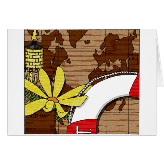 TROPICAL TIKI CARDS (Front Horizontal)