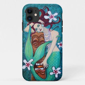 Tropical Tiki Mermaid iPhone 5 Case