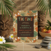 Tropical Tiki Party Birthday 