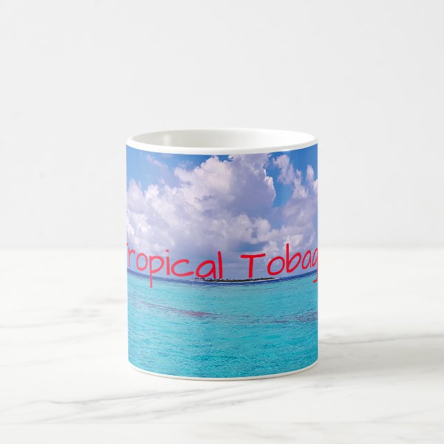 Tropical Tobago Caribbean Coffee Mug (Center)