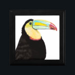 Tropical Toucan Bird Gift Box<br><div class="desc">Tropical Toucan Bird. Artist: Naomi McCavitt. Image ID: 145973Z.</div>