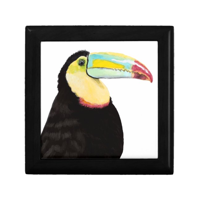 Tropical Toucan Bird Gift Box (Front)