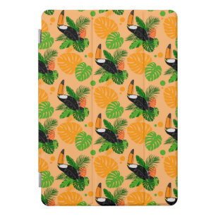 Tropical Toucan Bird Seamless Pattern iPad Pro Cover