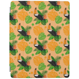 Tropical Toucan Bird Seamless Pattern iPad Smart Cover