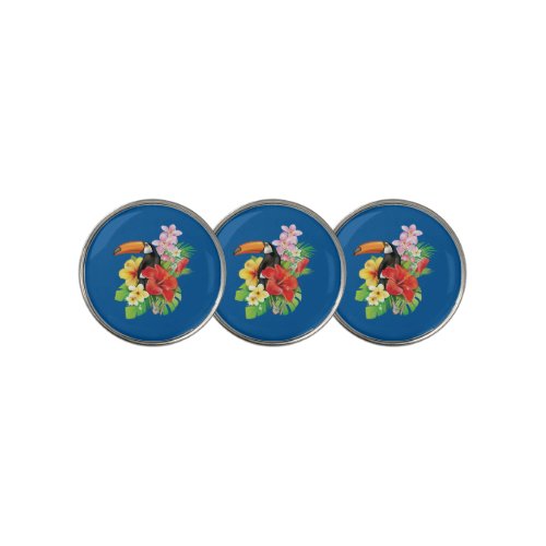 Tropical Toucan Golf Ball Marker