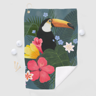 Tropical Toucan in the Wilderness Golf Towel