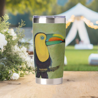 Tropical Toucan Insulated Tumbler