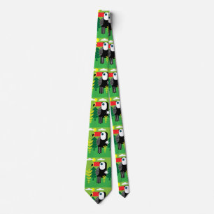 Tropical Toucan Neck Tie