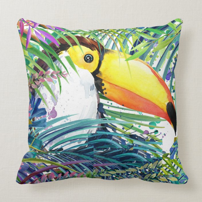 toucan pillow pet