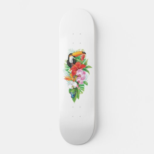 Tropical Toucan right Skateboard