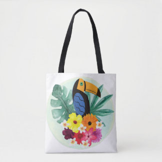 Tropical toucan T-Shirt Tote Bag