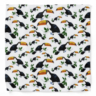 Tropical Toucans - Playful Jungle Bandana