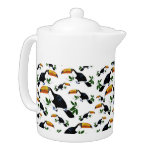 Tropical Toucans - Playful Jungle Teapot