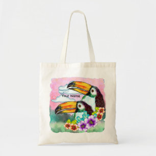 Tropical Toucans Tote Bag