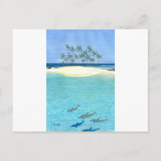 Tropical Tranquility Postcard