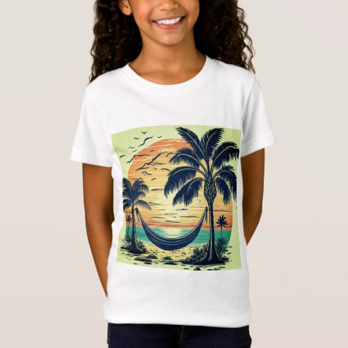 Tropical Tranquility T_Shirt