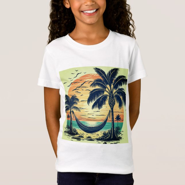 Tropical Tranquility T-Shirt (Front)