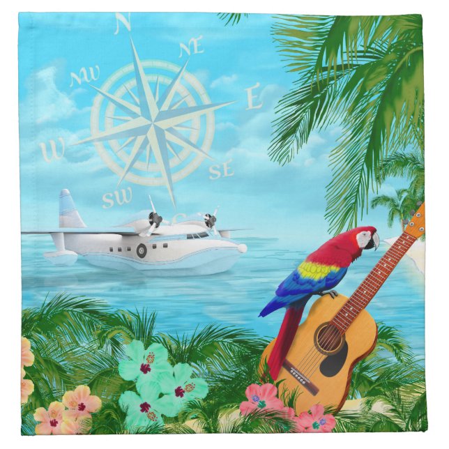Tropical Travels Napkin (Front)